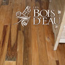 Les bois d'eau, plancher, bois de la drave, billot immergé, plancher de pruche, plancher ecologique, plancher récupéré, plancher haute gamme, rustique, huilé