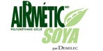 Demilec, Airmétic soya, Polyuréthane, giclé, soja, isolation, pare-vapeur, pare-air, isolant recyclé