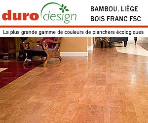Planchers DuroDesign - Plancher de liege, plancer de bamboo, Planchers FSC, Planchers vert