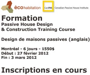 Formations - Maison Solaire Passive