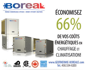 Geothermie Boreale : Géothermie, Pompes à chaleur géothermiques résidentielles