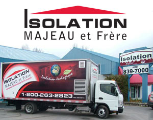 ISOLATION MAJEAU ET FRÈRE : ENTREPRENEUR EN ISOLATION THERMIQUE & ÉCOLOGIQUE