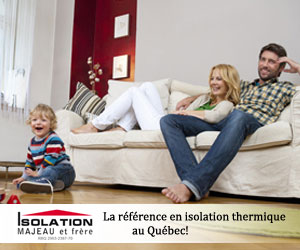 Isolation Majeau offre des services complets d’isolation de maison et d'insonorisation résidentielle et commerciale à Montréal, Laurentides et Lanaudière