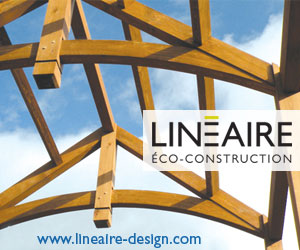 LINÉAIRE éco-construction : SPÉCIALISTE EN CHARPENTERIE DE BOIS MASSIF ET EN ÉCO-DESIGN