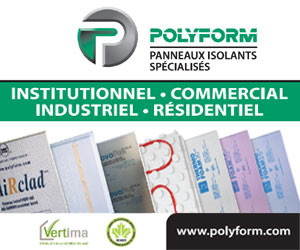 PLASTIQUES CELLULAIRES POLYFORM, FABRICANT DE COFFRAGES ET PANNEAUX ISOLANTS SPÉCIALISÉS. ÉTUDE LEED® VALIDÉE