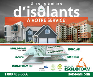 Isolofoam - Isolant thermique, polystyrène expansé, isolants écologiques, panneaux isolants durables, isolation murs, isolation toit, isolation fondation, isolation dalle de béton, Groupe Isolofoam, ISOCLAD
