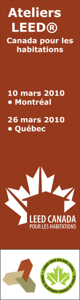 Ateliers LEED Canada pour les habitations