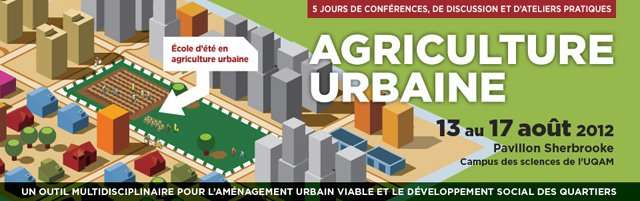 4e Ecole d'été sur l'agriculture urbaine sur Agriurbain