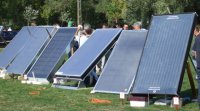 Le panneau chauffe-air solaire pour préchauffer l’air de la maison