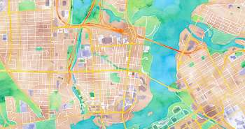 L'Île de Hull où se trouve le Mimosa du Quartier | Source Map Stamen, 2019