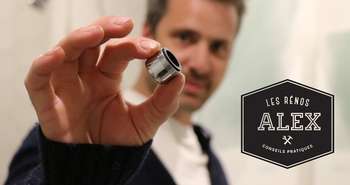 appareil à faible débit au lavabo