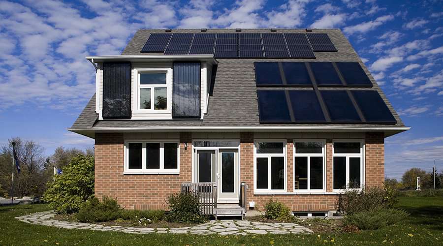 La maison Minto, à Ottawa, à énergie nette zéro (maisons EQuilibrium)