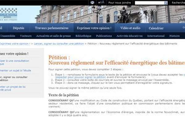 Pour un règlement fiable sur l’efficacité énergétique des bâtiments