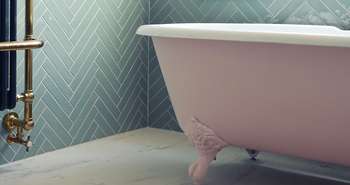 Vieux bain sur pattes