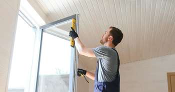 La pose des fenêtres