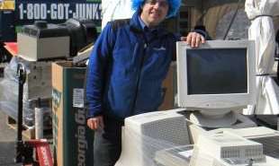 Collecte verte à Québec à l'occasion du Jour de la Terre 2011