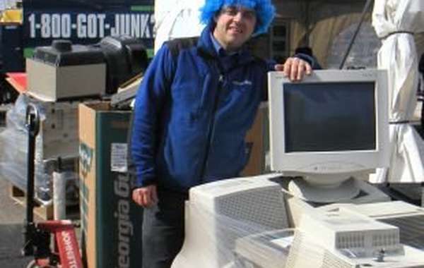 Collecte verte à Québec à l'occasion du Jour de la Terre 2011