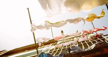 La corde à linge. Tellement gagnante !