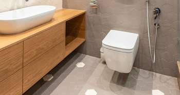 Toilette faible débit