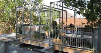 Terrasse du Centre d'écologie urbaine de Montréal