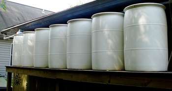 Citernes de collecte d’eau de pluie dans l’Ohio