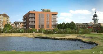 Le projet de Sotramont, "Place des Nations". Image Studio Archimède.