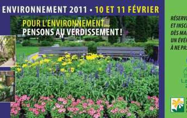 FORUM ENVIRONNEMENT 2011 : Pour l’environnement… pensons au verdisseme