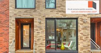 Portes Ouvertes LEED® habitations, samedi 3 et dimanche 4 juin