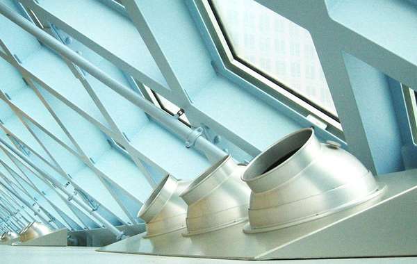 Système de distribution d’air de la bibliothèque centrale de Seattle