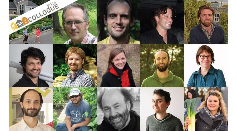 Conférenciers du premier Rendez-vous Écohabitation