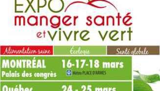 Expo Manger santé et vivre vert