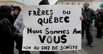 gaz de schist : Le projet Charest n'est pas applaudi partout