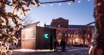 Igloofest: voici Celsius, l’Igloo solaire de l’équipe L. McComber!