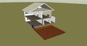 Géothermie avec capteurs horizontaux