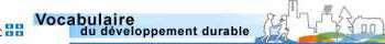 Un vocabulaire du développement durable en ligne