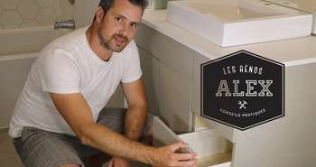 le meuble de la salle de bain écologique pour rénovation