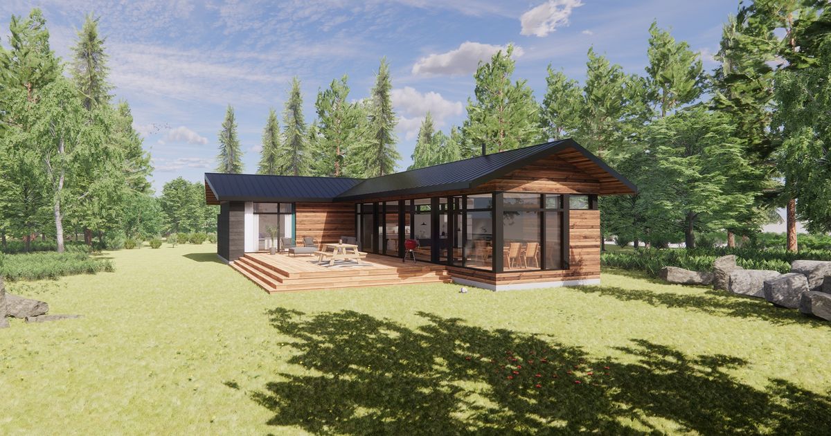 Maison préfabriquée écologique, les modèles usinées Québec - Écohabitation