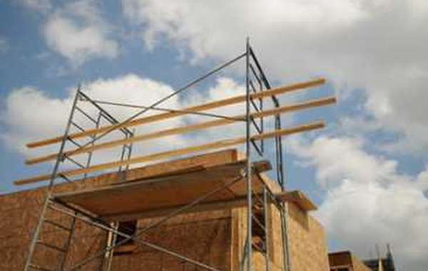 Un chantier à Rosemont (Montréal).