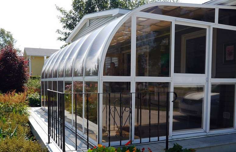 Solariums au Québec- en climat froid