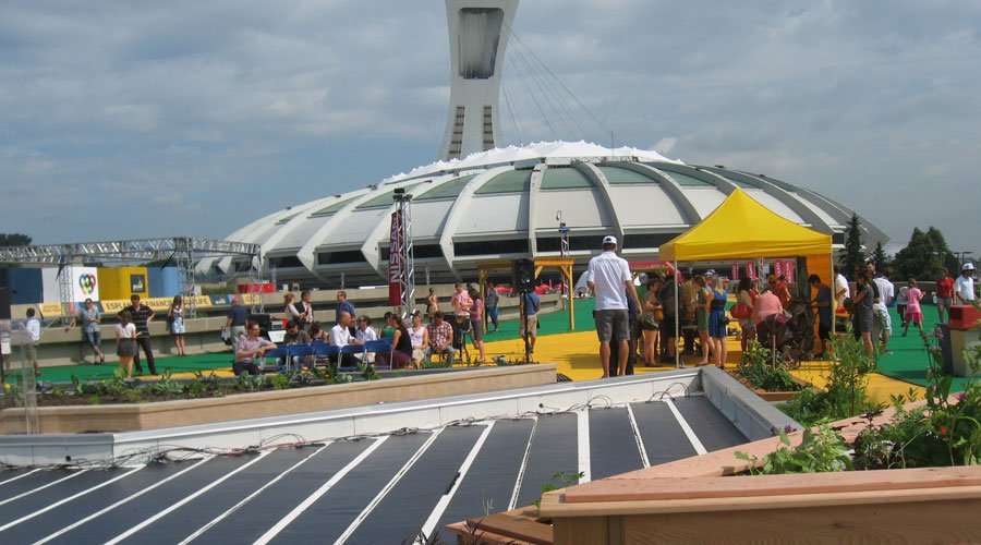 Écosphère 2014 du 6 au 8 juin sur l'esplanade du Parc Olympique