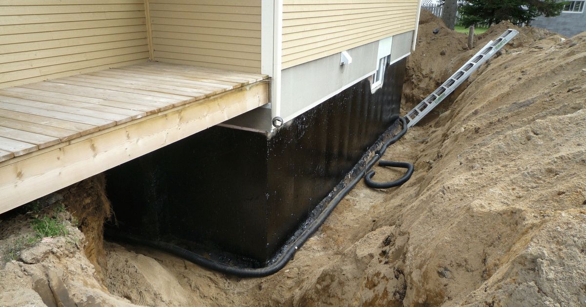 Poser Un Drain Autour Maison | Ventana Blog