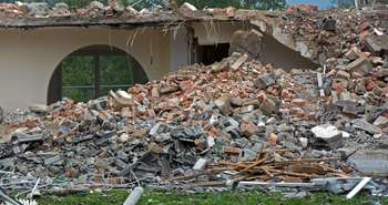 Déconstruction de bâtiments