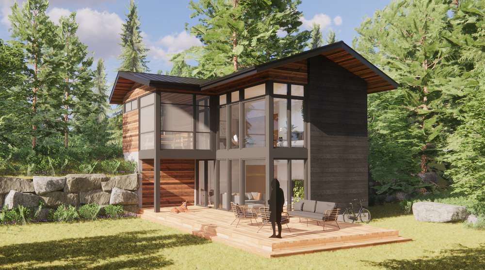 L’Abri 1100SV Maisons écologique clé en