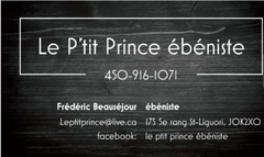 Le P’tit Prince ébéniste