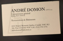 ANDRÉ DOMON (1975)inc