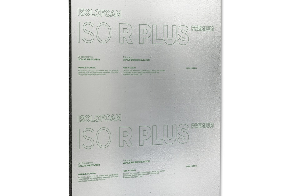 Isolant rigide fait de polystyrène expansé ISO R PLUS premium par ...