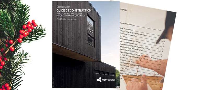 Guide de construction offert pour les membres