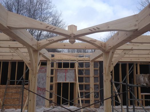 Formation Charpente Traditionnelle Bois Massif Exemple de projet