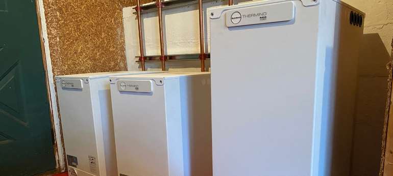 installation de batteries de chaleur sunamp