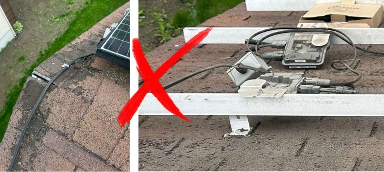 fils decouverts solaire